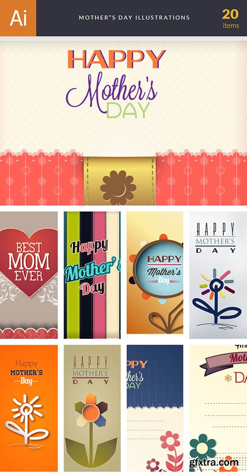 Mother\'s Day Vector Pack
