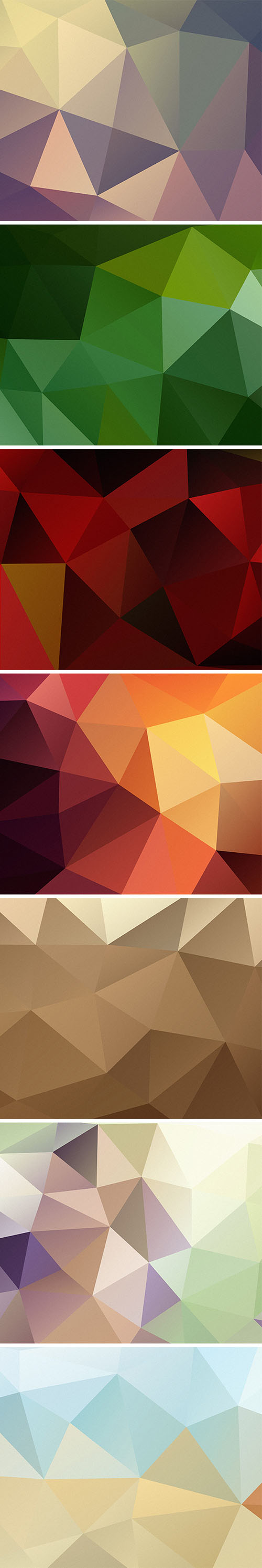 Textures - 7 HD Polygon Backgrounds