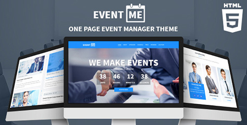 ThemeForest - EventMe - Responsive Event Landing Page - RIP