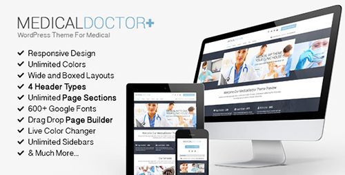 ThemeForest - MedicalDoctor v1.4 - WordPress Theme For Medical