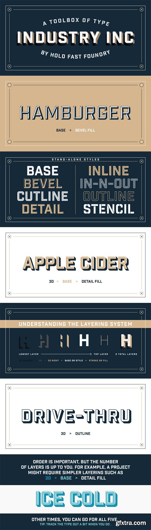 Industry Inc Font Family - 14 Fonts for $69