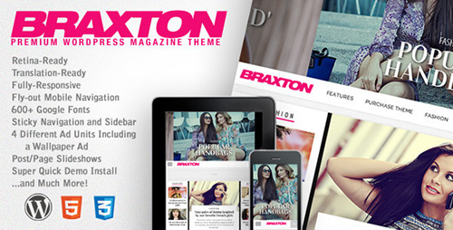 ThemeForest - Braxton v2.0 - Premium Wordpress Magazine Theme