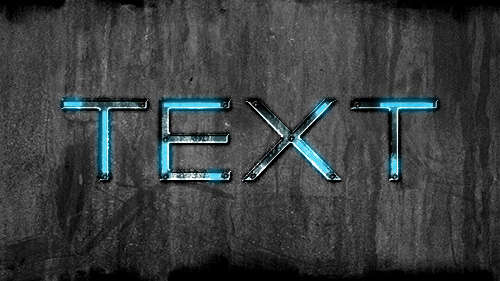 PSD Text Style - Future Grunge 2014