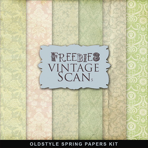 Textures - Vintage Oldstyle Spring Papers