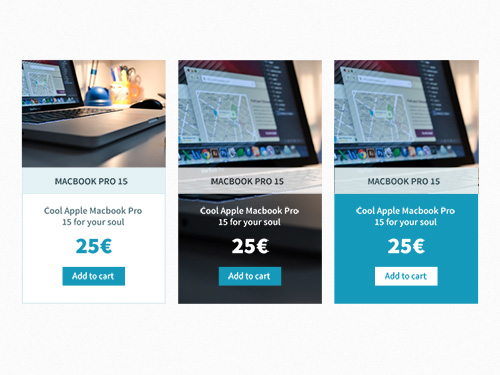 PSD Web Design - Product Boxes 2014