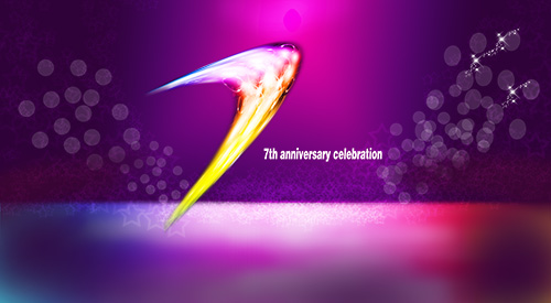 PSD Source - 7th Anniversary Celebration