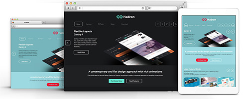 RocketTheme - RT Hadron v1.0 - Template For WordPress
