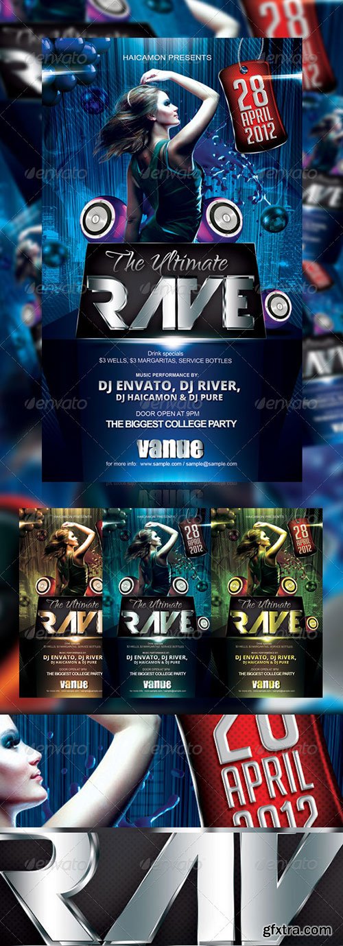 GraphicRiver - The Ultimate Party Flyer 2168087