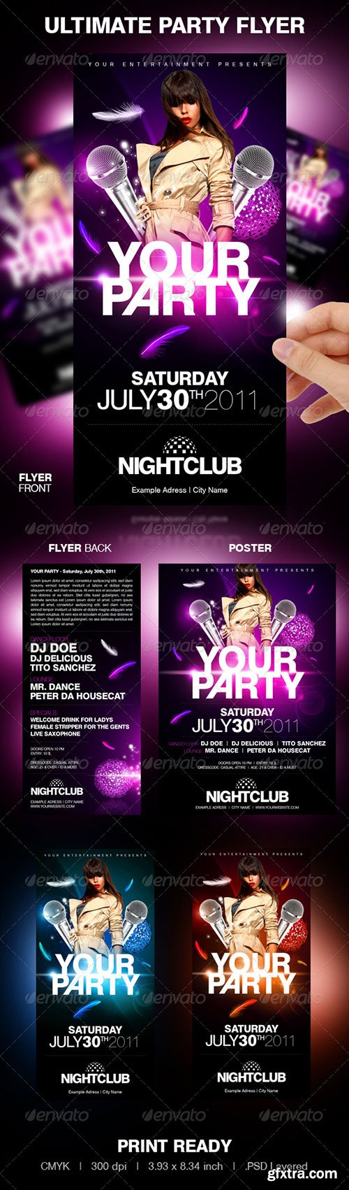 GraphicRiver - Ultimate Party Flyer 152887