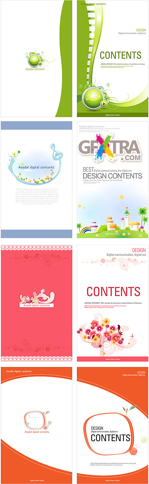 Brochures and cards design