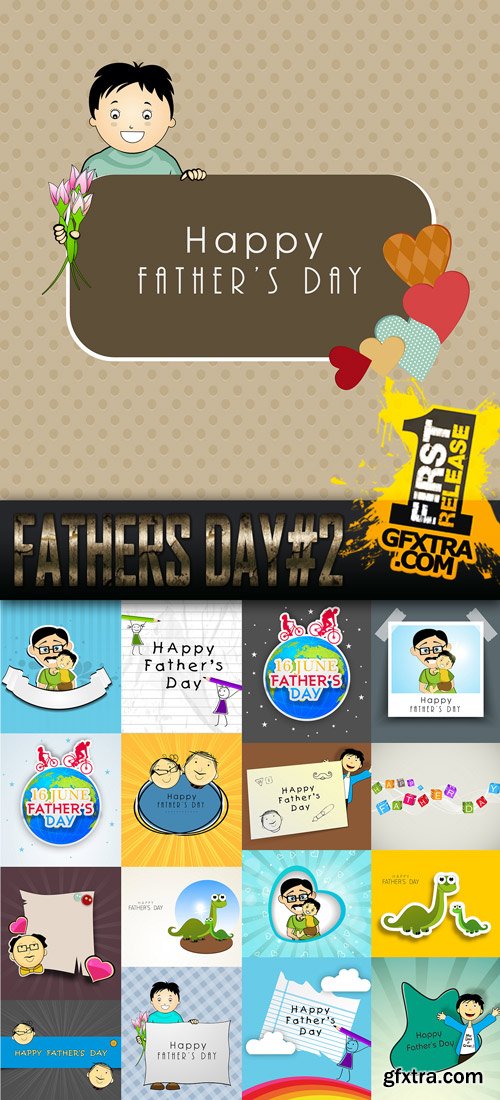 Fathers Vector Pack 2