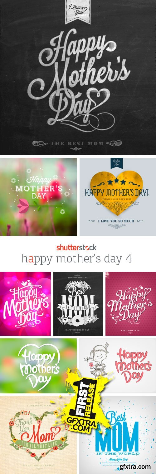 Happy Mother\'s Day 4, 25xEPS