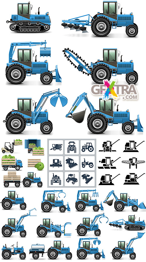 Vector agricultural transport