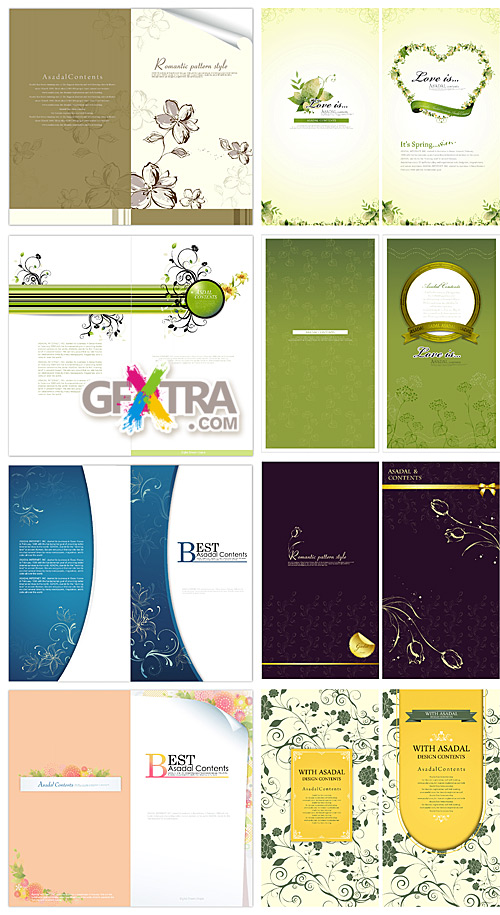 Brochures and cards design #4