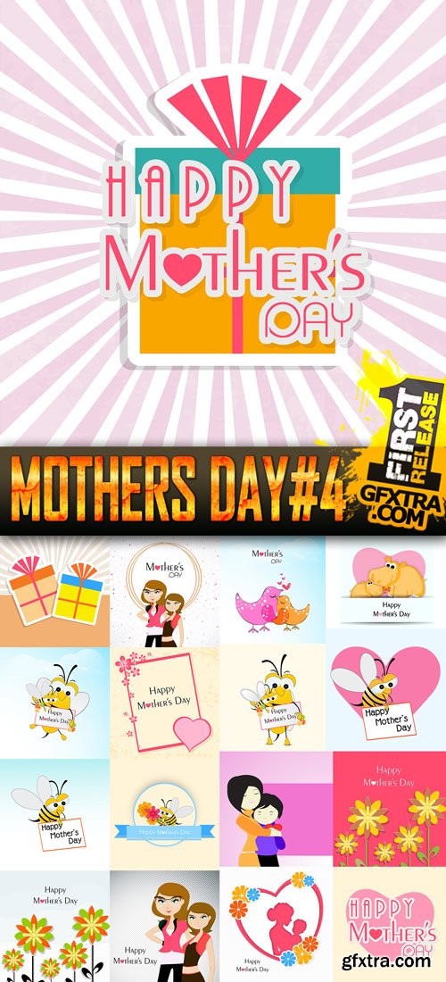 Mothers Day Vector Collection 4