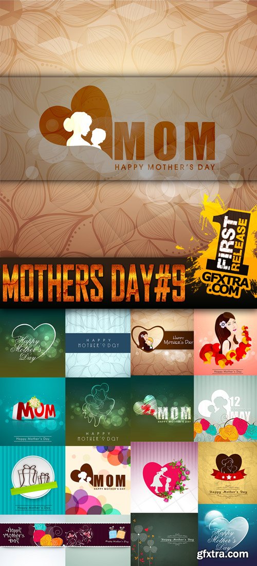 Mothers Day Vector Collection 9