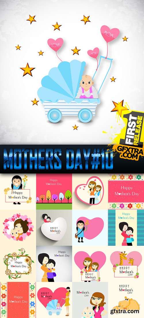 Mothers Day Vector Collection 10
