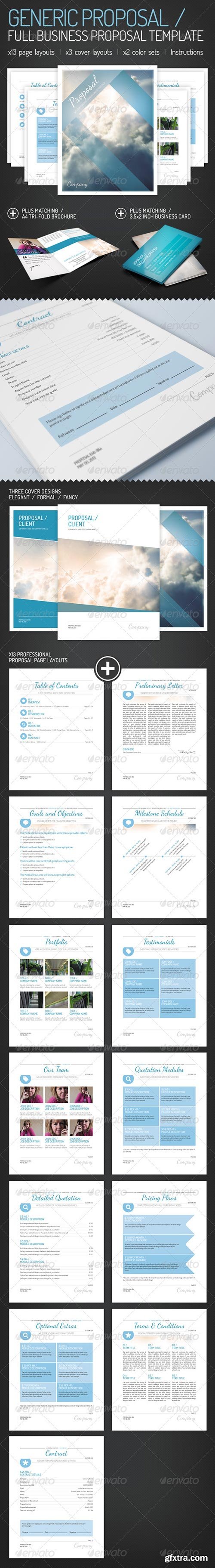 GraphicRiver - Generic Proposal - Full Business Proposal Template