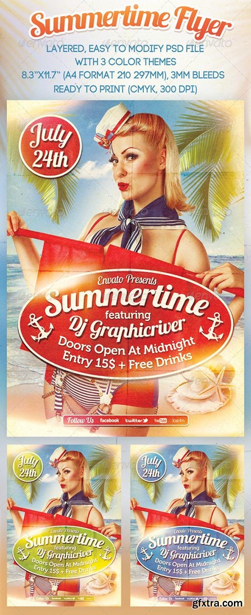 GraphicRiver - Summertime Flyer 2465934
