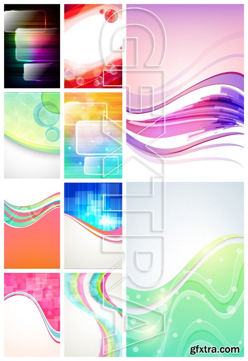 Abstract Backgrounds Vector Pack 2