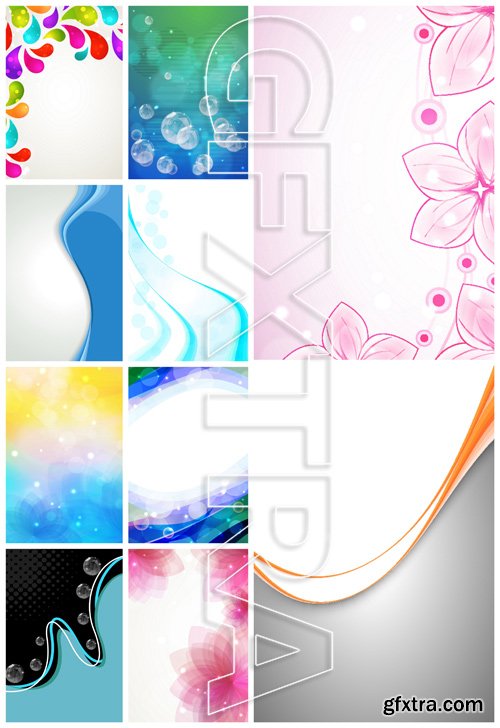 Abstract Backgrounds Vector Pack 3