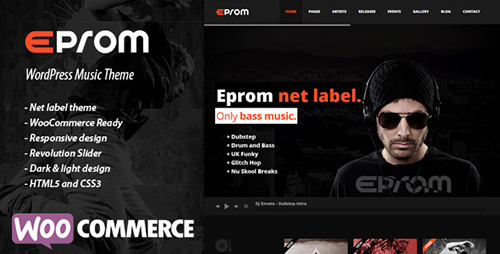 ThemeForest - EPROM v1.4.1 - WordPress Music Theme