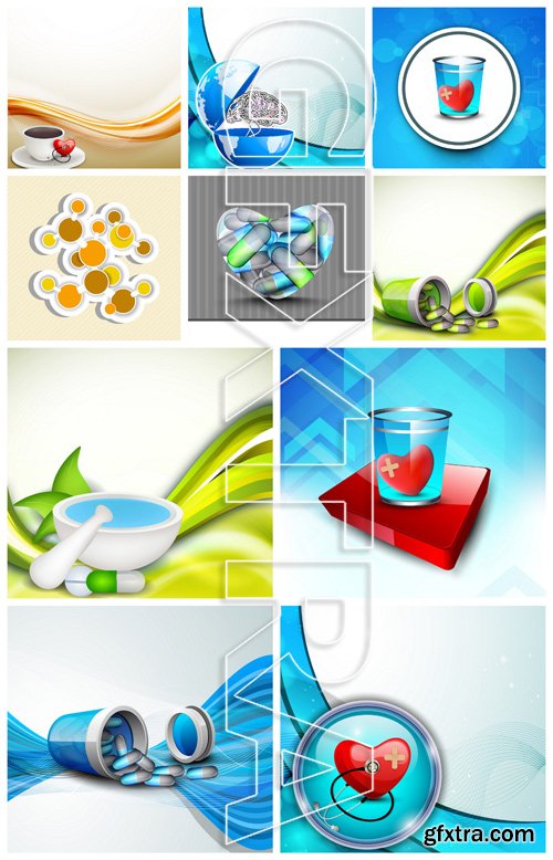 Medical Elements Vector Collection 4