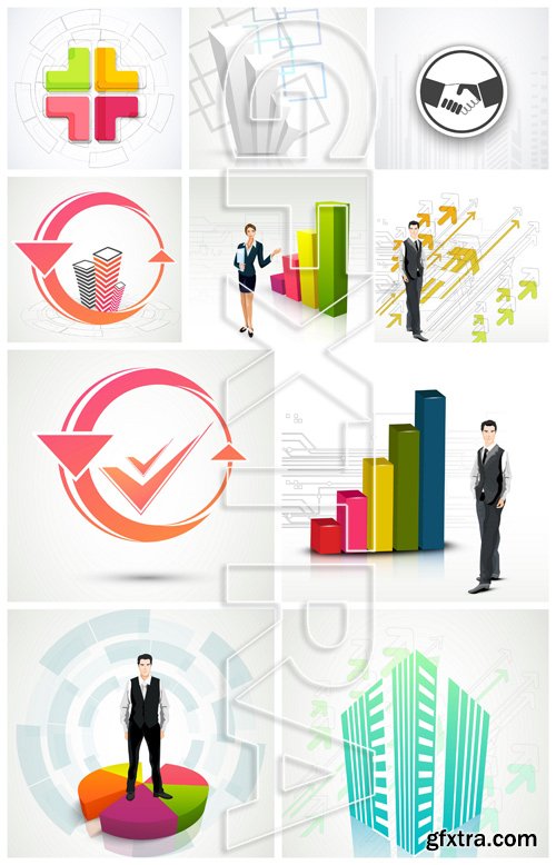 Business Concept Vector Pack 42