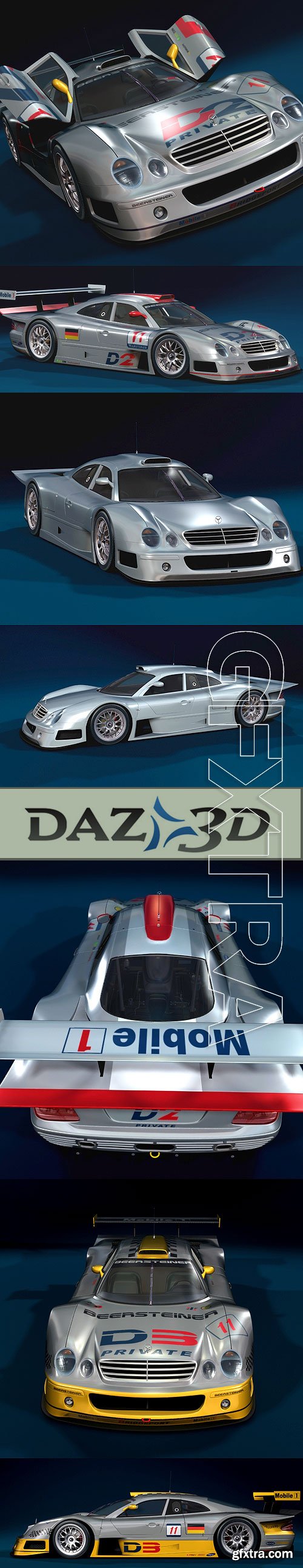 DAZ3D CKL GTR Race Car