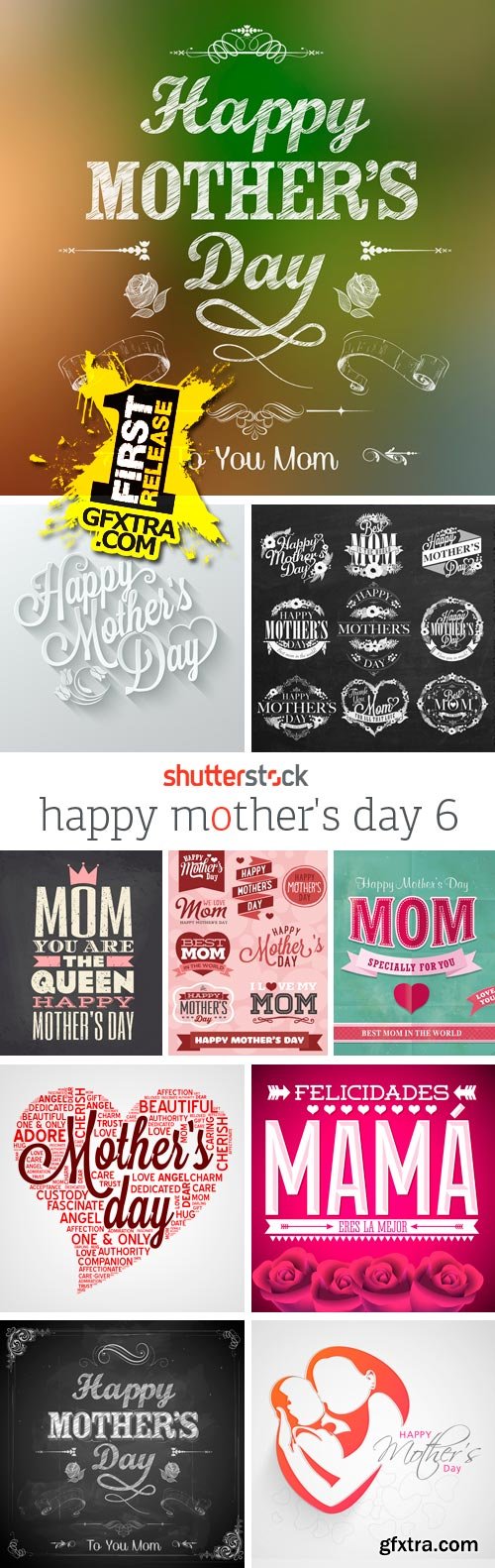 Happy Mother\'s Day 6, 25xEPS