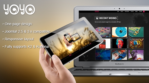 ThemeForest - JSN Yoyo - A superb flexible One-page Template For Joomla 2.5 & 3.x