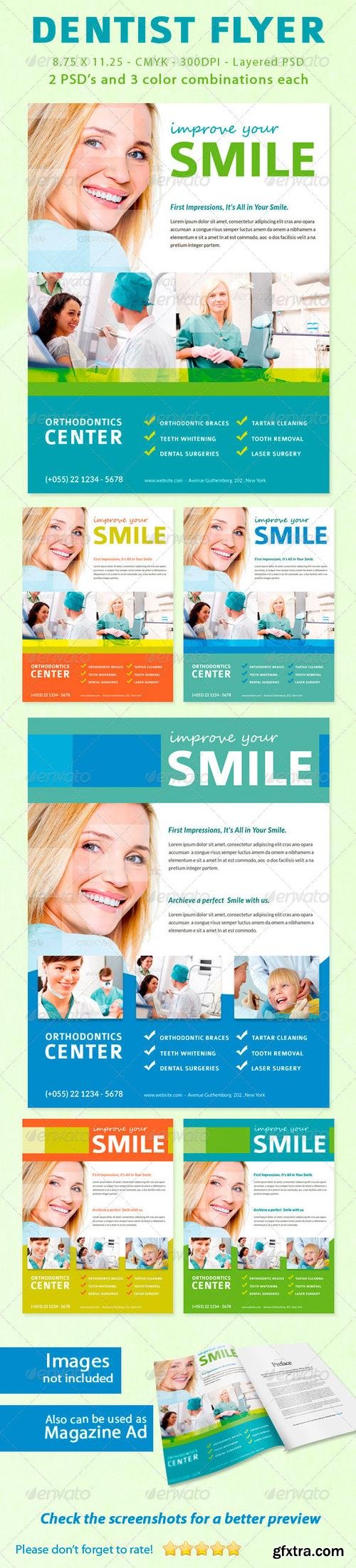 GraphicRiver - Dentist Flyer / Magazine Ad - 5542503