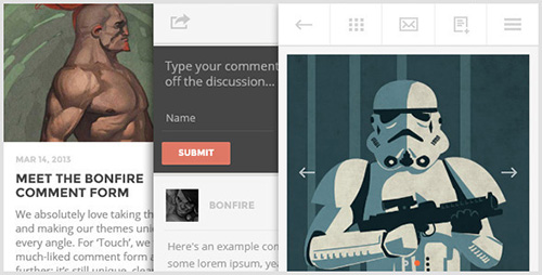 ThemeForest - TOUCH v1.5 - A Lighter-than-air WordPress Mobile Theme