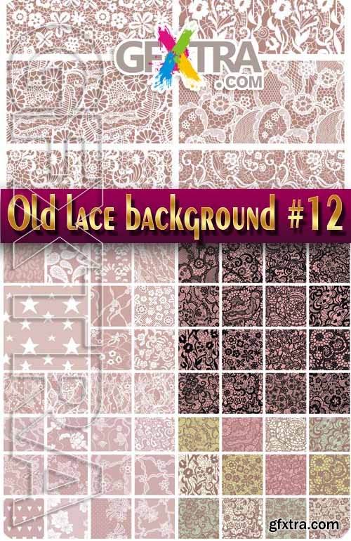 Vintage lace background #12 - Stock Vector