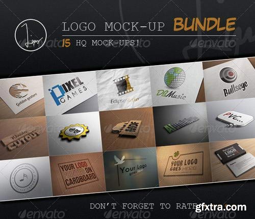 GraphicRiver - Logo Mock-Ups Bundle