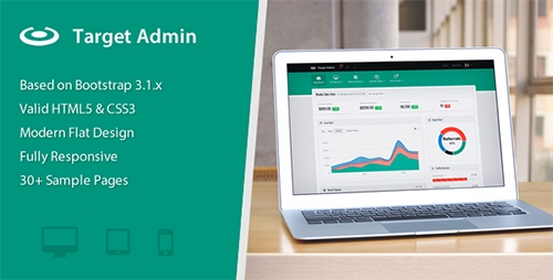 ThemeForest - Target - Responsive Bootstrap 3 Admin Template - RIP