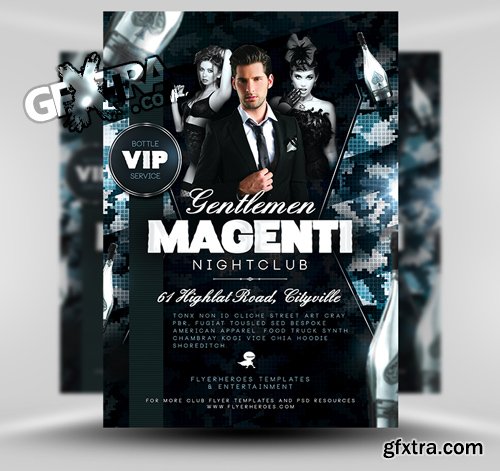 Magenti Flyer Template