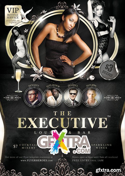 Executive Lounge Flyer Template