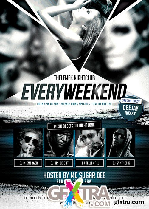 Every Weekend Flyer Template