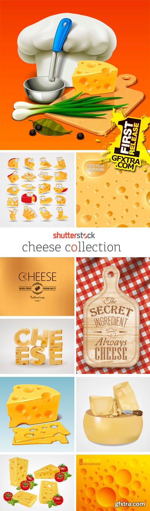 Cheese Collection 25xEPS