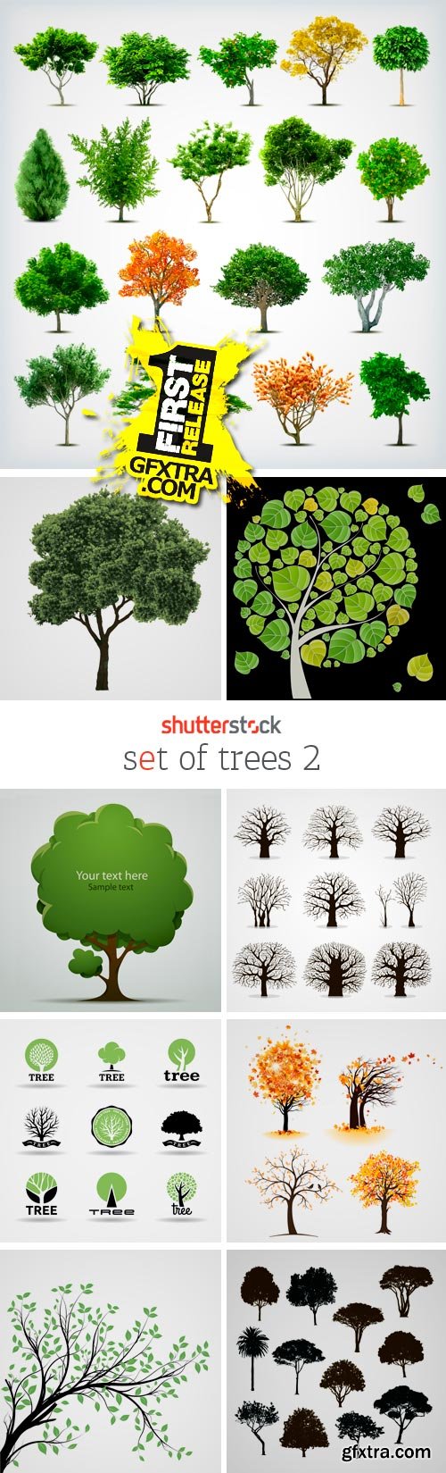 Set of Trees 2, 25xEPS