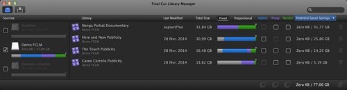 Final Cut Library Manager 2.02 (Mac OS X)