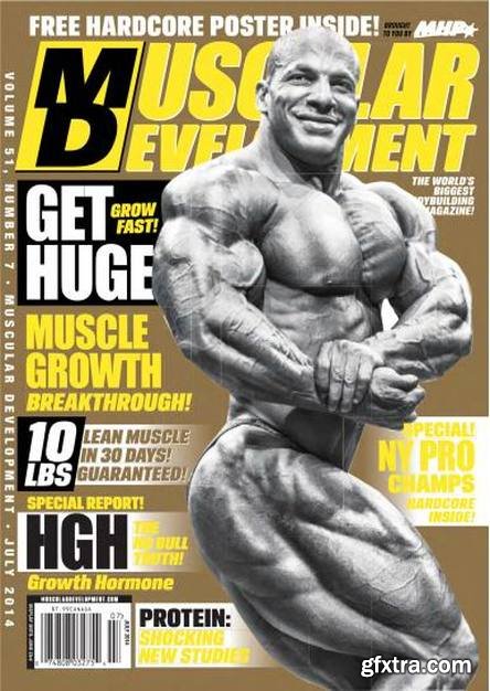 Muscular Development Magazine July 2014 (TRUE PDF)