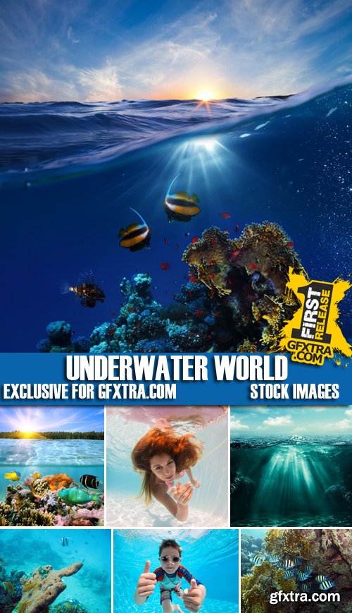 Stock Photos - Underwater World 25xJPG