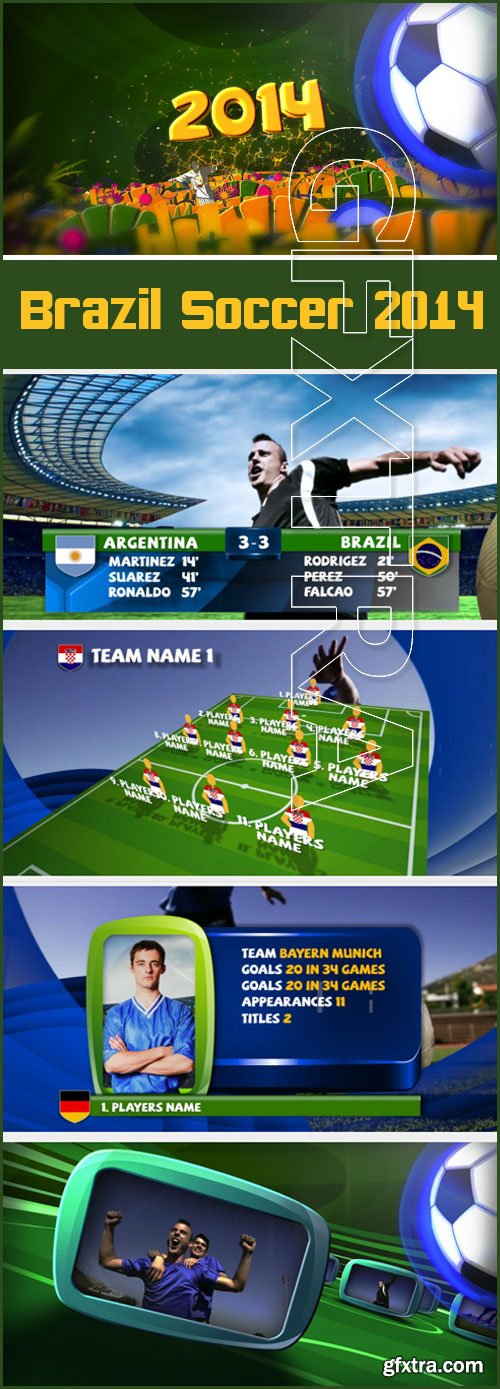 VideoHive - Brazil Soccer 2014 7851291
