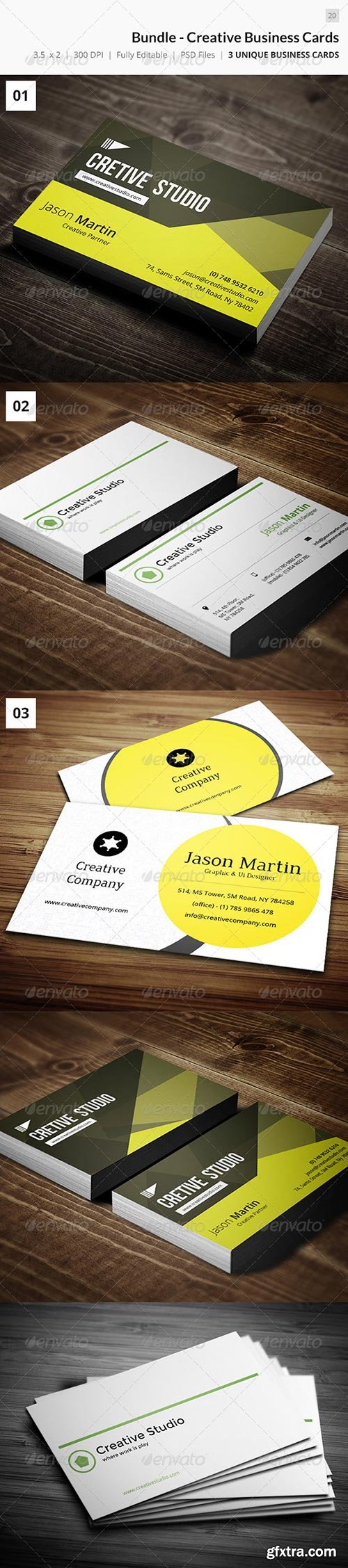 Graphicriver - Bundle - Creative Business Cards 20