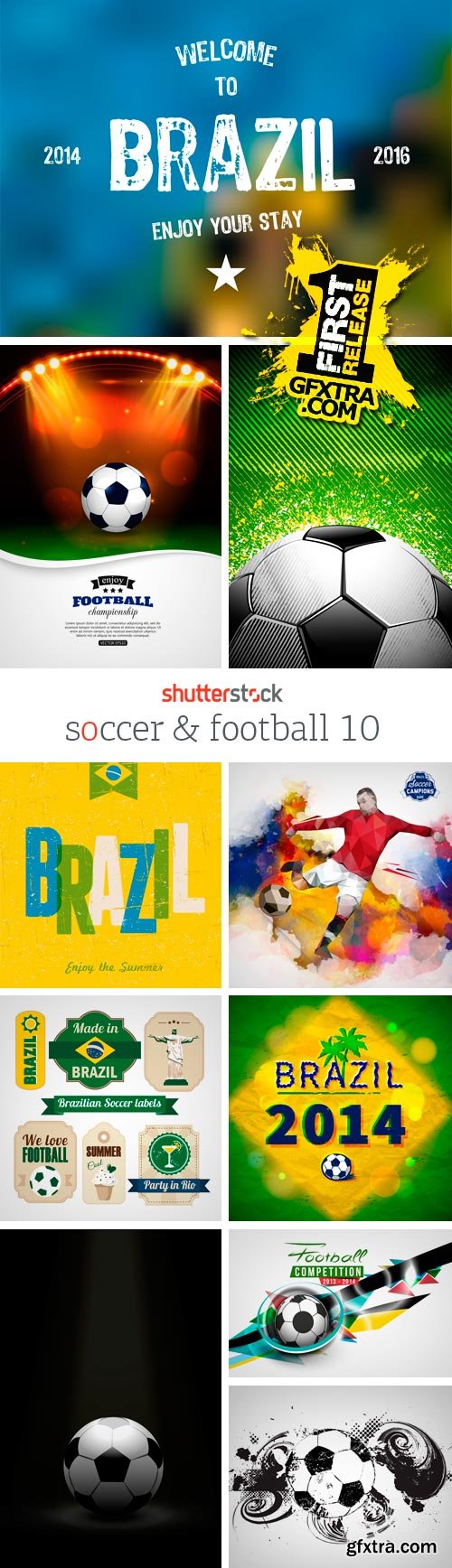 Soccer & Football 10, 25xEPS