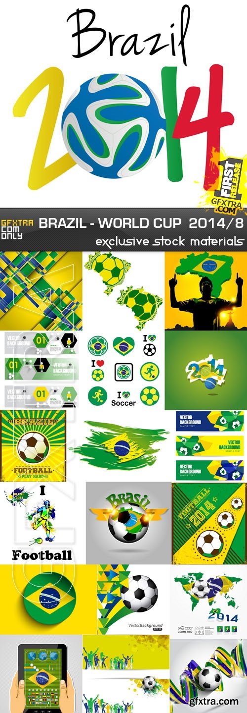 Brazil - FIFA World Cup 2014 vol.8, 25xEPS