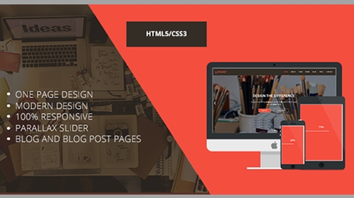 Mojo-Themes - LORANS-Responsive One Page Parallax - RIP