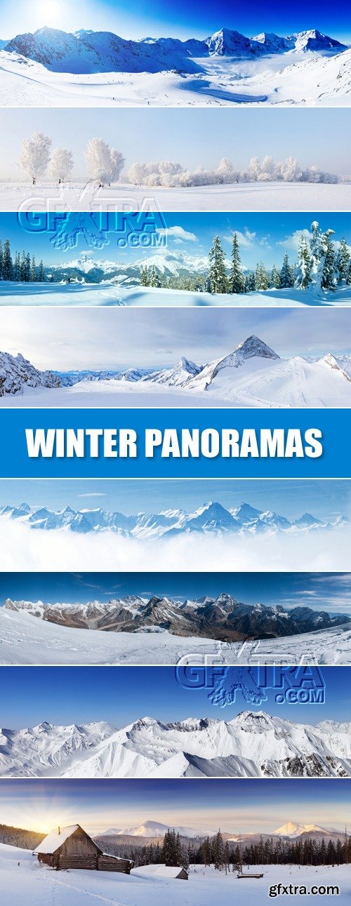 Stock Photo - Winter Nature Panoramas